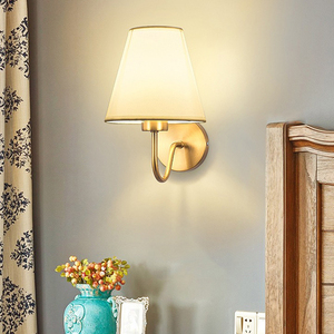 Lámpara de Pilar moderna de lujo para exteriores con cuerpo de aluminio y tela para luces de pista de patio y jardín - Product Image 6