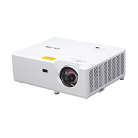 Film interactif éducatif 4000 ansi lumen effet de jour vidéo 3d 1080p laser à courte portée intelligent dlp 4k hologramme projecteur