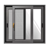Ventana Corredera de Aluminio con Doble Vidrio Resistente a Huracanes, Personalizada Según Normas AS2047 y NFRC Australia