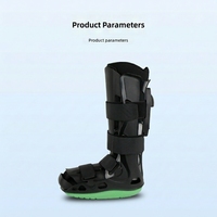 Botte de marche orthopédique réglable en PP, protection de base, soutien de la cheville, pour la récupération des entorses et des fractures de la cheville