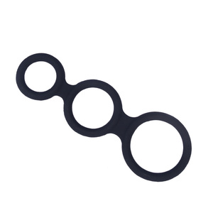 Penis-Hülle Verlängerung Penisring mit Vibrator Vibrierender Eichelring Penisring-Verlängerer Kondom für Männer zur Verzögerung der Ejakulation - Product Image 2