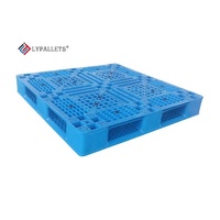 LYPALLETS Palette d'entrepôt robuste Plastico Six Runners Palette d'expédition et de stockage en entrepôt