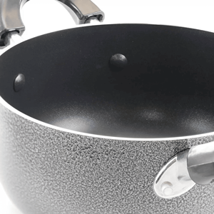 DB Better Chef 10Qt Four hollandais de calibre lourd en céramique émaillée et métal avec couvercle en verre pour la cuisine - Product Image 3