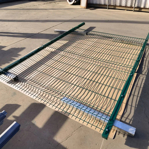 Modern Design Automatic Motorized <strong>Fence</strong> <strong>Gate</strong> Low Maintenance Steel Frame Coated Galvanized Garden Single Construction 3D