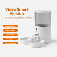 Comedero Inteligente para Mascotas FuturePets de 4L con Bloqueo Anti-Accidental, Grabación de Video, Control por Aplicación y Temporizador Remoto para Comida Seca