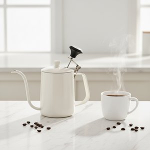 Cafetera <span class=keywords><strong>de</strong></span> Vertido, Tetera <span class=keywords><strong>de</strong></span> Acero Inoxidable 304 con Cuello <span class=keywords><strong>de</strong></span> <span class=keywords><strong>Cisne</strong></span>, Cafetera <span class=keywords><strong>de</strong></span> Pared con Boquilla Larga y Estrecha - Product Image 3