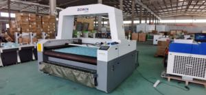 เครื่องตัดเลเซอร์ CO2 ปี 1812 สำหรับสิ่งทอ เสื้อผ้า และโลหะ พร้อมระบบป้อนอัตโนมัติ ความแม่นยำสูง รองรับ AI/BMP - Product Image 3