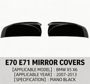 Kit de Alerón Delantero para BMW X5 X6 E70 E71 2007-2013, Espejo Retrovisor para Parachoques Delantero - Product Image 2