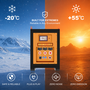 60kwh Mobile <b>Energy</b> <b>Storage</b> <b>System</b> Portable Battery 40kw Ac Output Power Station for Construction Temporary Supply - Product Image 4