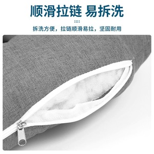 Cojín de Asiento Antiescaras Gris Cuadrado para Alivio de Presión en Ancianos Postrados en Cama y Cuidado de Enfermería - Product Image 4