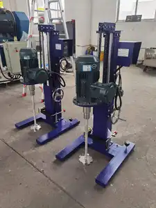 1.1kw 2.2kw Lab High Speed Disperser/Dispersion/Machine Cowles Paint Mixer Liquid Coating Making Machine