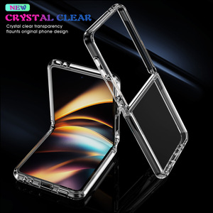 <span class=keywords><strong>Coque</strong></span> de téléphone portable acrylique transparente simple pour Samsung Galaxy <span class=keywords><strong>Z</strong></span> Flip 7 6 5 4 <span class=keywords><strong>3</strong></span> fois <span class=keywords><strong>coque</strong></span> rigide transparente - Product Image 3