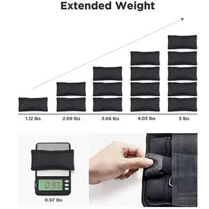 Pesas de Tobillo y Correas para Piernas Ajustables y Duraderas con Logotipo Personalizado para Gimnasio, Fitness y Running Unisex - Product Image 5