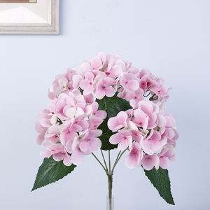 New Arrival <b>Artificial</b> <b>Flowers</b> 3D Printed Hydrangea 5 Forks <b>Flower</b> <b>for</b> Home Wedding Decoration Faux Hydrangea High Simulated - Product Image 4