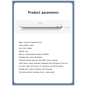 Máy Tính Bảng Hoạt Động Điện Dung 2 Trong 1 Bút Stylus Màn Hình Cảm Ứng Áp Suất Thông Minh Bút Chì Cho Ipad Apple Iphone <span class=keywords><strong>Android</strong></span> Máy Tính Xách Tay Samsung - Product Image 3