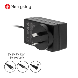 Argentina cắm iram an toàn đánh dấu 24V 1.2A cung cấp điện 24V với thùng jack 5.5mm OD Thùng cắm - Product Image 1