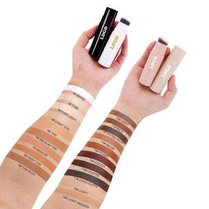 บลัชออนสติ๊กและไฮไลท์สติ๊กแบบสองหัว กันน้ำ ติดทนนาน ไม่ต้องล้างออก ปรับรูปหน้า 3 มิติ สำหรับขายส่ง MLM Custom Makeup - Product Image 1