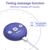 DOMAS Appareil TENS sans fil portable à 26 modes et 25 niveaux d'intensité, stimulateur électrique corporel pour soulagement de la douleur et physiothérapie, Type C