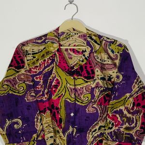 Conjunto de Pijama Floral Estampado a Mano de Calidad Superior - Ropa de Dormir Artesanal de Algodón, Ropa de Verano para Mujer y Regalo de Loungewear - Product Image 6