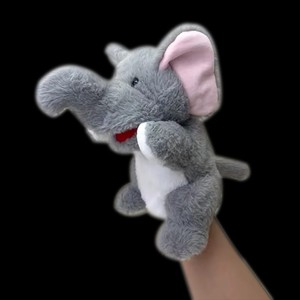 Juego de 6 Marionetas de Mano Educativas para Niños, Juguete de Peluche Ecológico con <span class=keywords><strong>Boca</strong></span> Móvil, Mono, Tigre, Elefante, León - Product Image 4