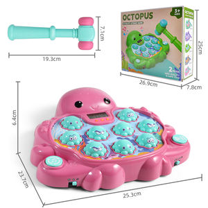 <span class=keywords><strong>Jouet</strong></span> Whack-a-Mole, jeu interactif de frappe et de martelage, lumière et son, <span class=keywords><strong>jouet</strong></span> interactif amusant pour bébé, vente chaude - Product Image 6