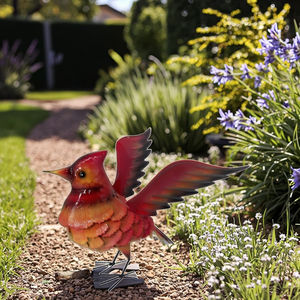 Hibou <span class=keywords><strong>rouge</strong></span> leurres oiseau dissuasif résistant aux intempéries <span class=keywords><strong>colère</strong></span> jardin crochets décor extérieur répulsif dispositifs jardin oiseau pour une utilisation en extérieur - Product Image 4