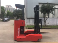 Forklift Listrik Multi Arah Langsung dari Pabrik, Kemudi Cepat, Rotasi di Tempat, Truk untuk Lorong Sempit dan Material Panjang