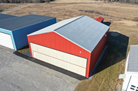 Estructuras de Acero Ligeras en Venta, Kits Prefabricados, Estructura de Acero para Oficinas, Establos, Cobertizos