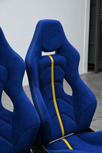 Asientos de Carreras Ajustables de Fibra de Carbono Seca para Ferrari 458 488, Piezas Interiores para Automóviles - Product Image 5