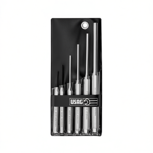 Usag Chisel Set 6 Pc Steel Precision Metalworking <b>Tools</b> - Product Image 2
