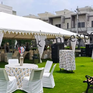 เต็นท์ศาลาสำหรับจัดงานกลางแจ้งสุดหรู พร้อมผ้าม่านพิมพ์ลาย สำหรับงานปาร์ตี้ในสวน งานแต่งงาน และการจัดงานต่างๆ - Product Image 5