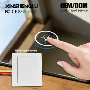 Interrupteur tactile OEM/ODM pour bande LED, variateur CCT 3-en-1, 60W/72W, certifié CE FCC UL, pour éclairage d'armoire de salle de bain avec miroir - Product Image 3