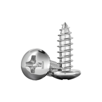 Vis autotaraudeuses à tête cylindrique Phillips GB845, en acier inoxydable 304, pour tôles, ST/M2.2-M5.5, marque AOZHAN, grade A2