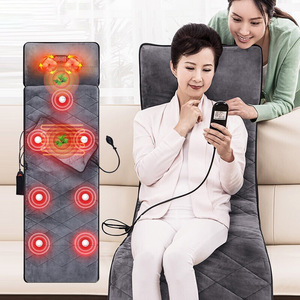 Massage Mattress C8 <b>Plug</b>-In <b>12V</b> Heat Vibration Kneading Neck Waist Back Massage Cushion - Product Image 1