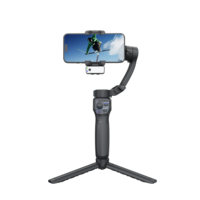 Stabilisateur de cardan 3 axes avec suivi IA, rotation à 360 degrés, selfie intelligent, batterie 3600 mAh, capacité de charge 280 g pour accessoires de studio photo