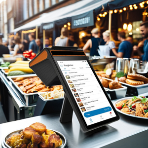 NB55 Plus Android12 8 Inch 3+16 <strong>Mobile</strong> Cash Register Touch Portable Payment Smart Handheld Retail Pos Terminal With 80mm Printer - Product Image 3