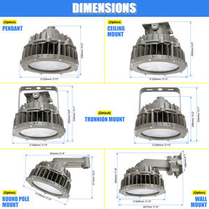 Manufacture High Lumens Explosion Proof <b>Lighting</b> 300w 200w 250w <b>Led</b> Industrial Explosion Proof High Bay <b>Lighting</b> - Product Image 6