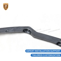 Pour Chevrolet Corvette C8, séparateur de pare-chocs avant en fibre de carbone de style OEM, modèles 2020-2024, kits aérodynamiques pour voitures