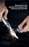 Pelle multifonctionnelle pour l'extérieur, montée sur véhicule, en acier au manganèse, pour l'exploitation minière, la pêche, équipement de camping pratique