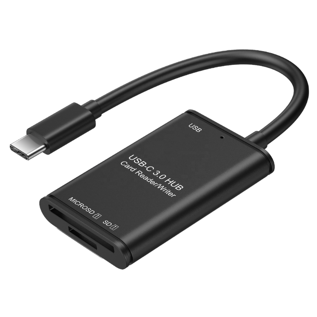 Hot Selling Portable USB 3.0 High-Speed Card Reader 3 in 1 Multi-Function Type-C for Mobile Devices Compatible with SD TF Cards