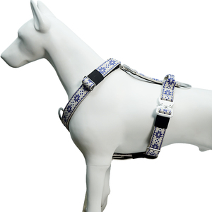 Arnés Ligero de Jacquard para Perros de Raza Grande - Chaleco para Mascotas con Hebilla de Aleación de Aluminio y Correas Ajustables, Anti-Tirones, Apto para Viajes en Avión - Product Image 6