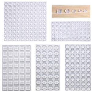 Coussinets adhésifs en silicone transparent KB pour usage domestique, protection des meubles, pare-chocs pour portes d'armoires avec service de découpe - Product Image 4