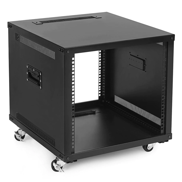 4U 6U 9U 12U 15U 4 Post Wall Mounted 19'' Strong Front Swing Door Network Rack