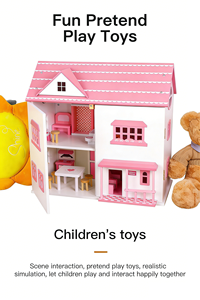 Vente en gros personnalisée : Poupée Matryoshka américaine en bois à deux étages, jouet éducatif de jeu de rôle à monter soi-même - Product Image 5