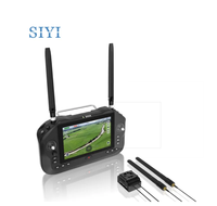 SIYI UniRC 7 Pro, station de sol portable haute performance à double fréquence, 40 km, écran HD 7 pouces, télécommande fabriquée en Chine
