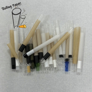 Tube à fumer en verre vert de luxe, diamètre 10 mm, personnalisé avec divers rouleaux à fumer en verre - Product Image 6