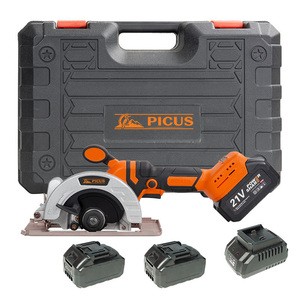 Sierra Circular Inalámbrica de 20V, Mini Sierra Eléctrica de 4 Pulgadas (115mm) para Madera, PICUS5135, Alto Torque, Hasta 700 Nm de Potencia - Product Image 6
