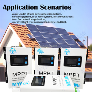 Myami <span class=keywords><strong>MPPT</strong></span> năng lượng mặt trời CHARGE <span class=keywords><strong>CONTROLLER</strong></span> 30A 12V 24V 48V có thể điều chỉnh off-lưới 150V PV đầu vào cho nhà RV năng lượng mặt trời hệ thống - Product Image 6