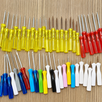 Tournevis de précision pour réparation d'ordinateurs portables et de téléphones, embouts étoile, Phillips, Y, Torx, tige en acier au carbone, poignée PS, outil manuel de 110 mm