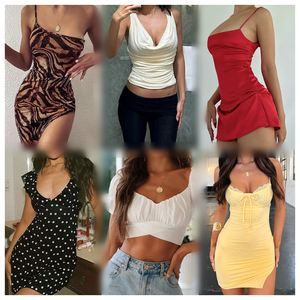 Vendite dirette della fabbrica estate signore vestito da donna a fiori <span class=keywords><strong>abbigliamento</strong></span> <span class=keywords><strong>Sexy</strong></span>, abito Casual all'ingrosso abiti da donna di moda Maxi abiti - Product Image 2